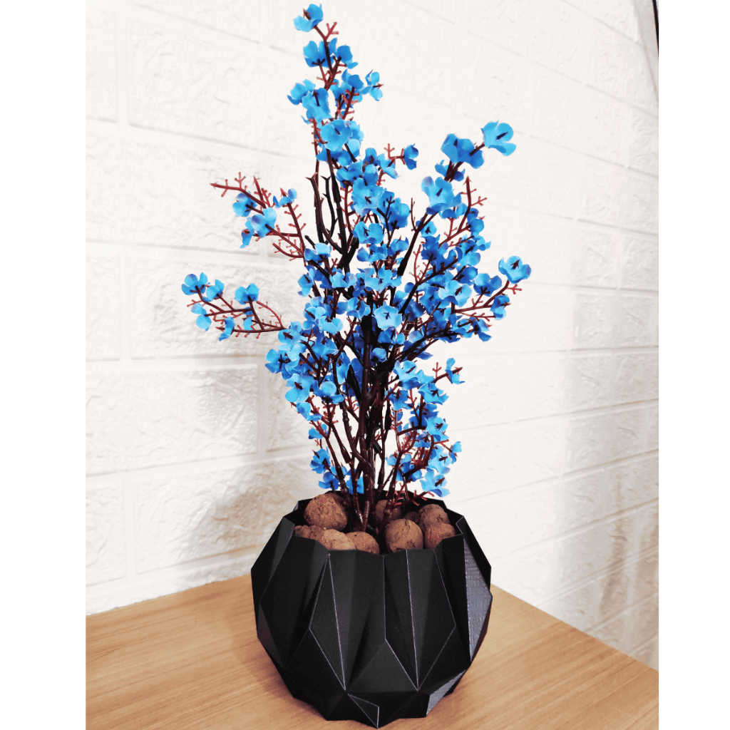 Vaso Cachepot Decoração Sala  Rack para Plantas Grande Centro de Mesa Decorativo