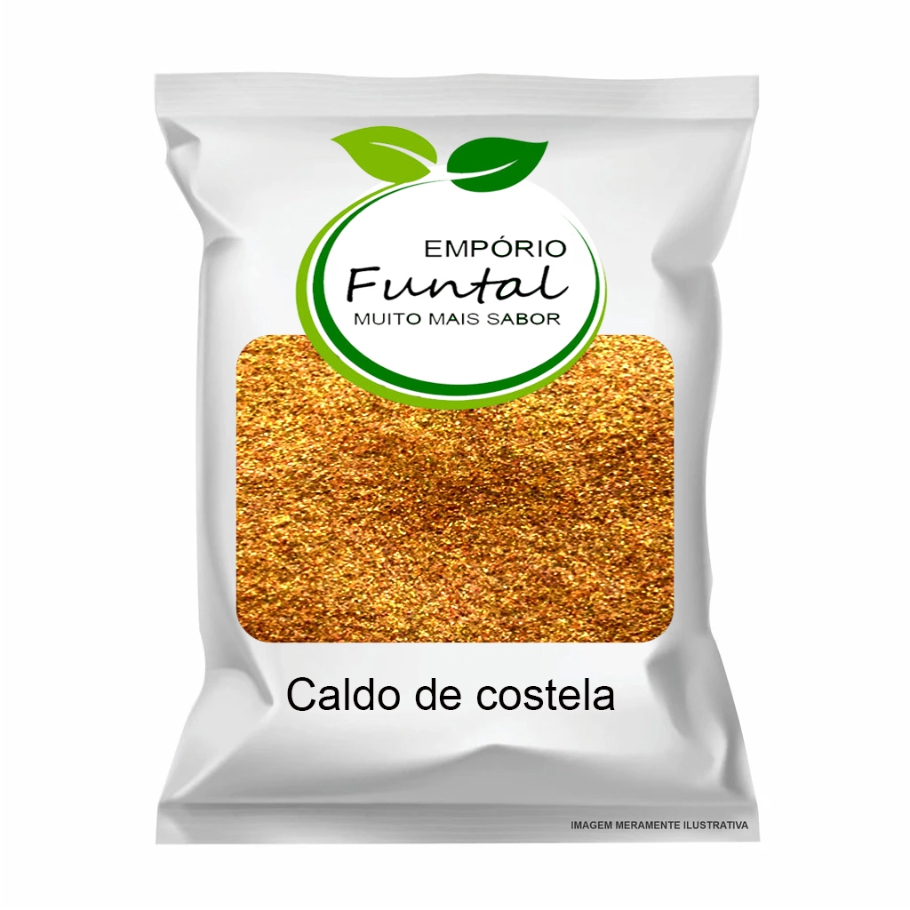 Caldo de costela em pó linha premium