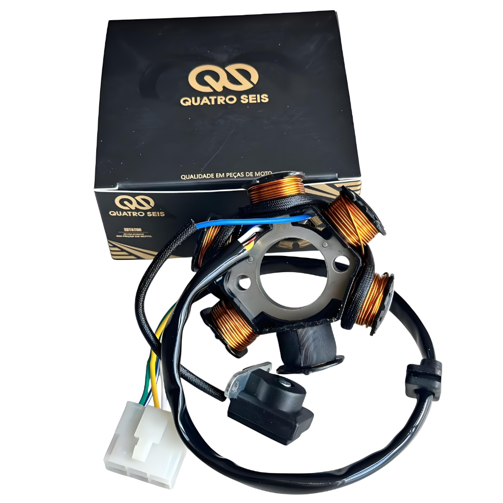 Estator Shineray Phoenix 50 Xy50q 2014 Com Bobina De Pulso em Oferta na Shopee