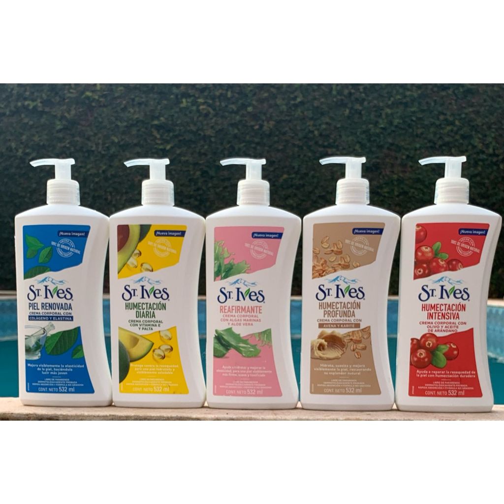 Kit 2 Creme Hidratante Corporal St Ives 532ml - Escolha Seu Kit