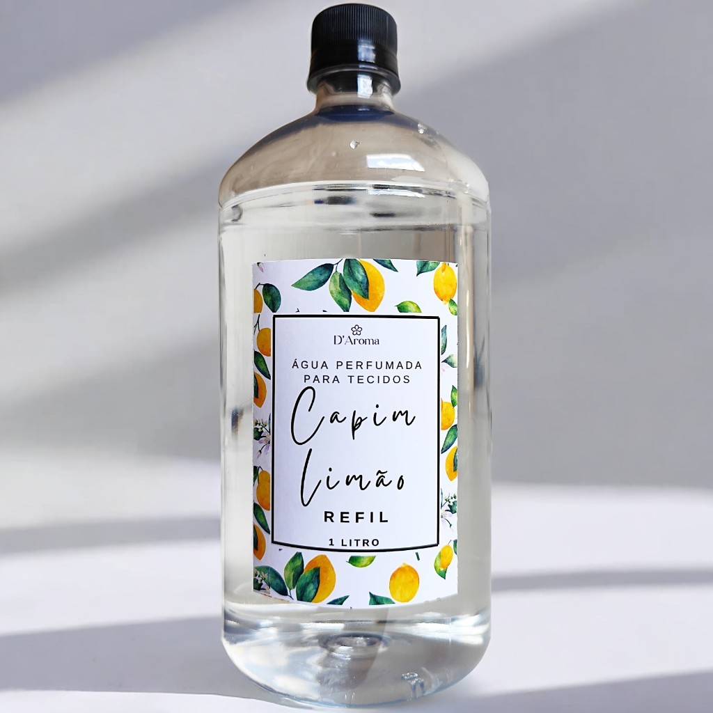 Refil 1 litro Água perfumada para ambiente e lençol