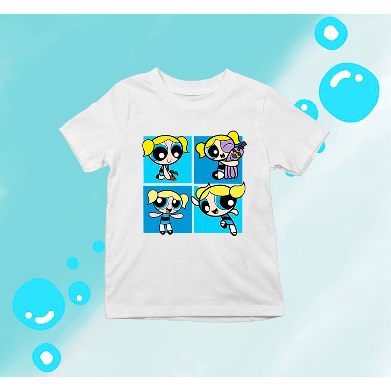 Camiseta Infantil Lindinha As Meninas Super Poderosas Desenho Algodão Unissex