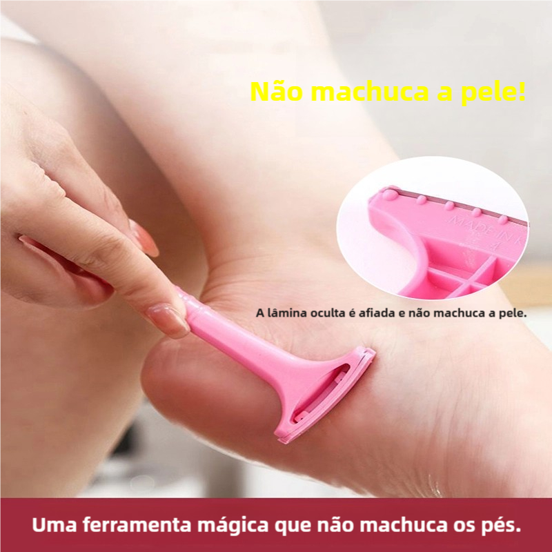 Lâmina para remoção de pele morta dos pés / cortador / raspador / acessório de pedicure