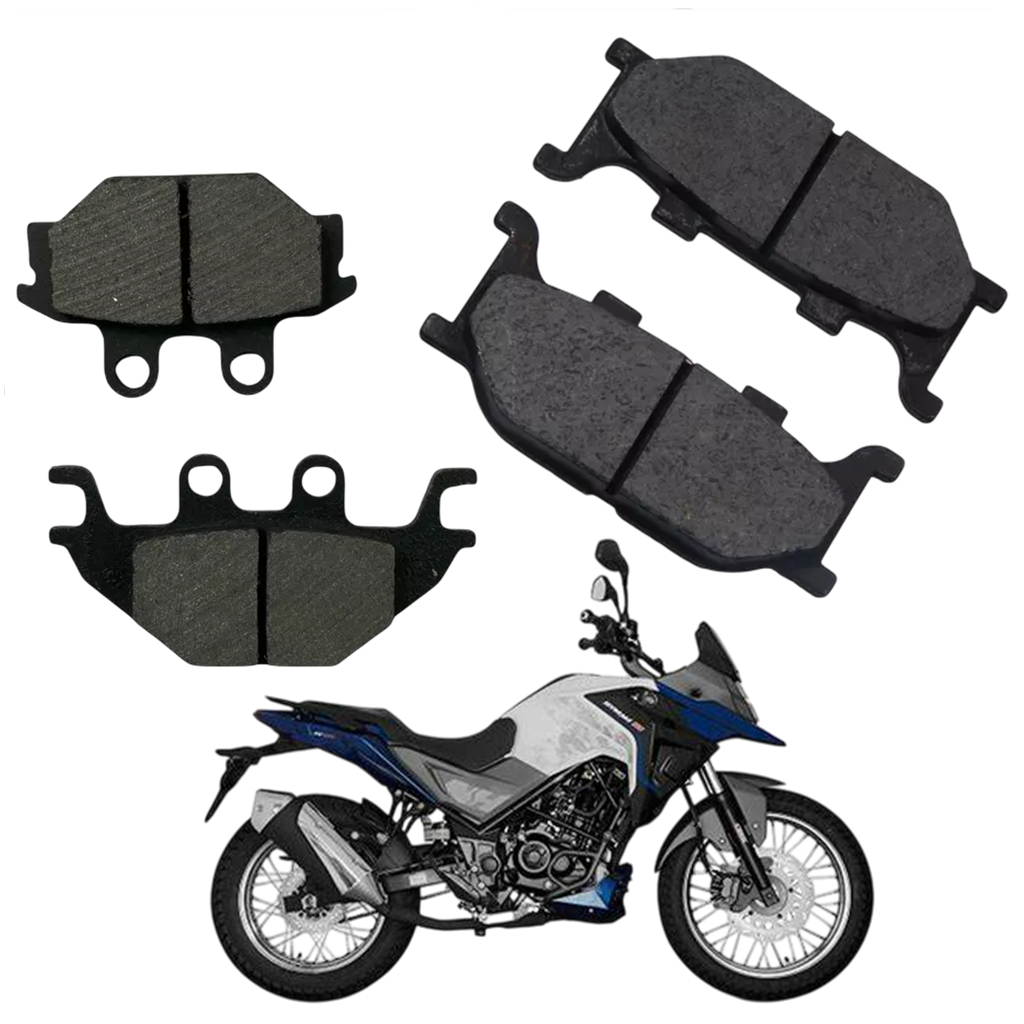 Pastilha Dianteira + Traseira Dafra Nh 190 Nh190 Todas em Oferta na Shopee