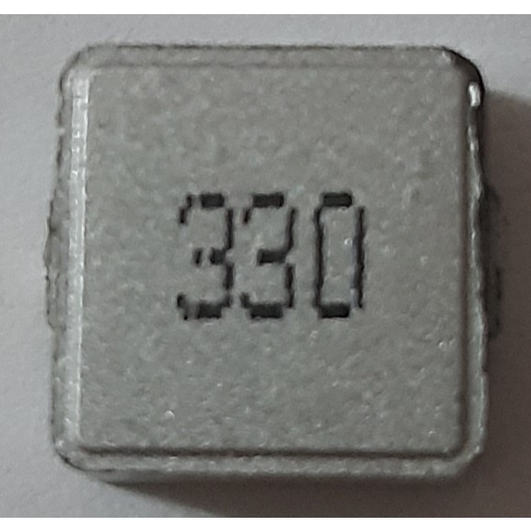 5 Peças Indutor Fixo 330 (33uh) 5.5A Smd