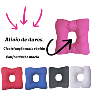 Almofada para dor nos ouvidos e Piercing em Oferta na Shopee