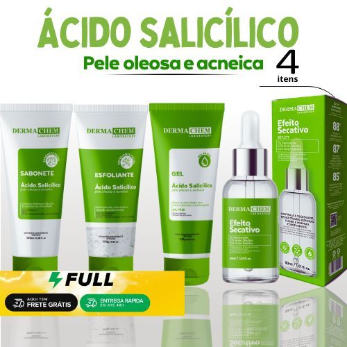 Kit Skin Care Anti-oleosidade e Acne Dermachem