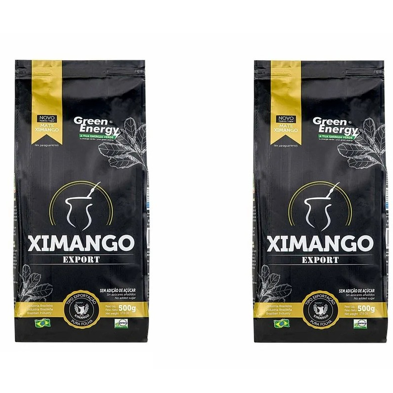 Kit 02 pcts Erva-mate Export Ximango 500g cada