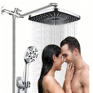 Chuveiro De Banheiro E Ducha Manual De Luxo Estilo Céu Estrelado 28x18cm De Parede Yesop