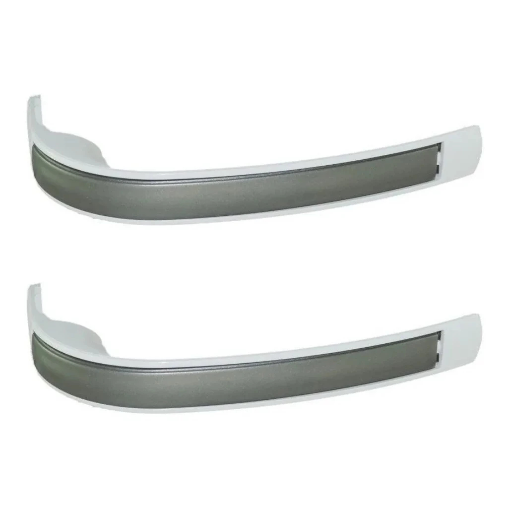 Kit 02 Puxador Geladeira Brastemp Consul Brm37 Brm43 Completo