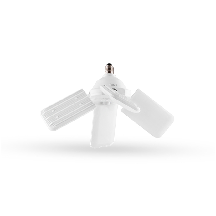 Lâmpada Led Pétala Multidirecional Bivolt 65w Branco Frio - (LUZ BRANCA) Articulada E27 - ELGIN em Oferta na Shopee
