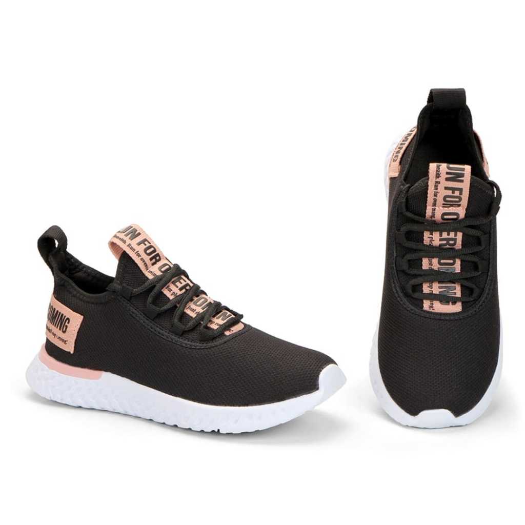 Tênis Feminino Esportivo Tenis Leve e Co Ortável Academia Caminhada Dia a Dia — R$ 22,90 em Shopee, 50% OFF