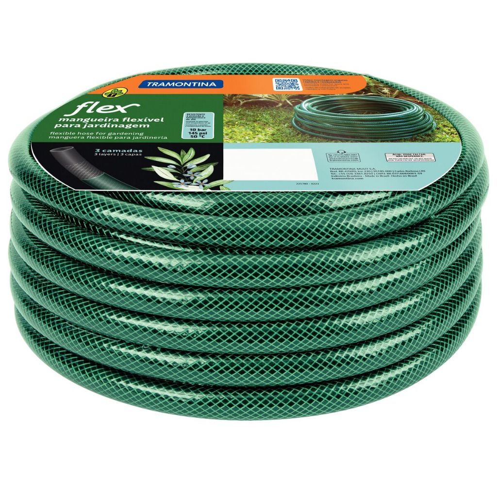 Mangueira Flex Tramontina Verde em Pvc 4 Camadas 20 M ,a Melhor /