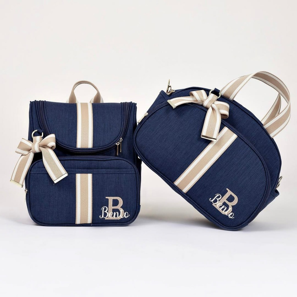 Kits Bolsa Maternidade Completo Térmico Menino e Impermeável Até 6 peças