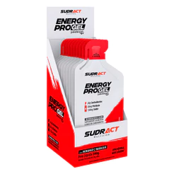 Sudract Nutrition Energy Pro Gel Display 10 Sachês De 30g - Gel de Carboidrato Sem Cafeína