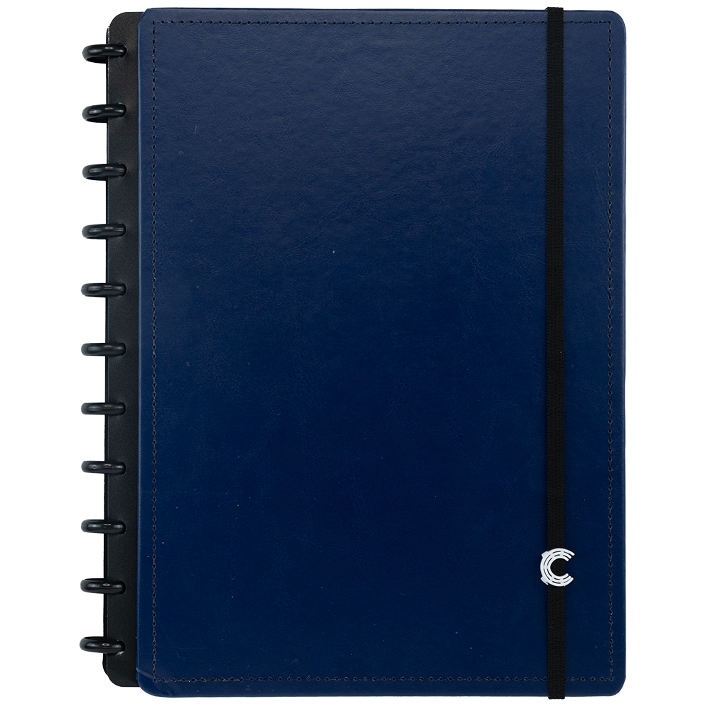 Caderno Inteligente, Grande, (215x280mm), Dark Blue, 80 Folhas