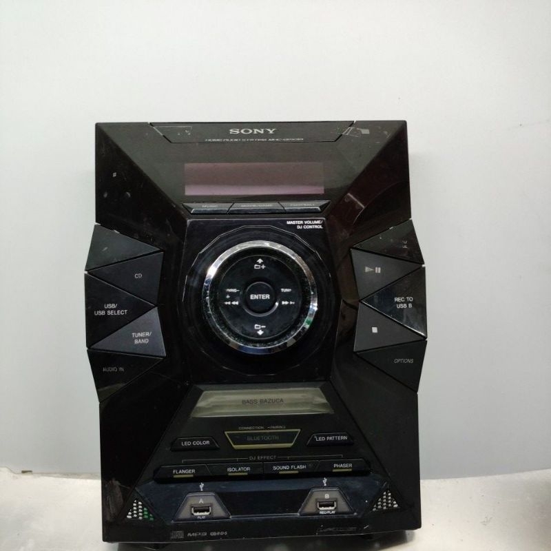 placa painel frontal som Sony mhc-gpx33