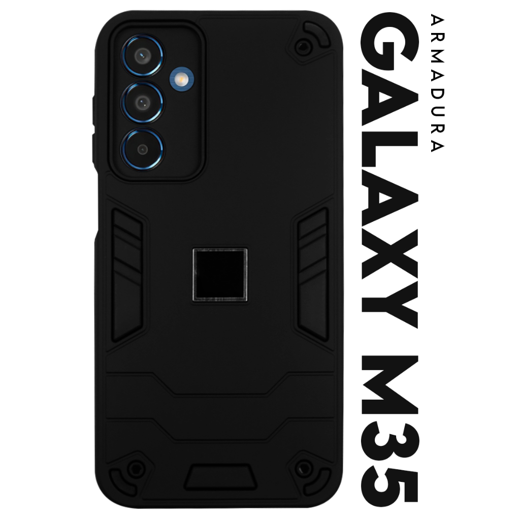 Capa Capinha Case Armadura Militar Samsung Galaxy M35 M356 6.6 pol Premium Prote