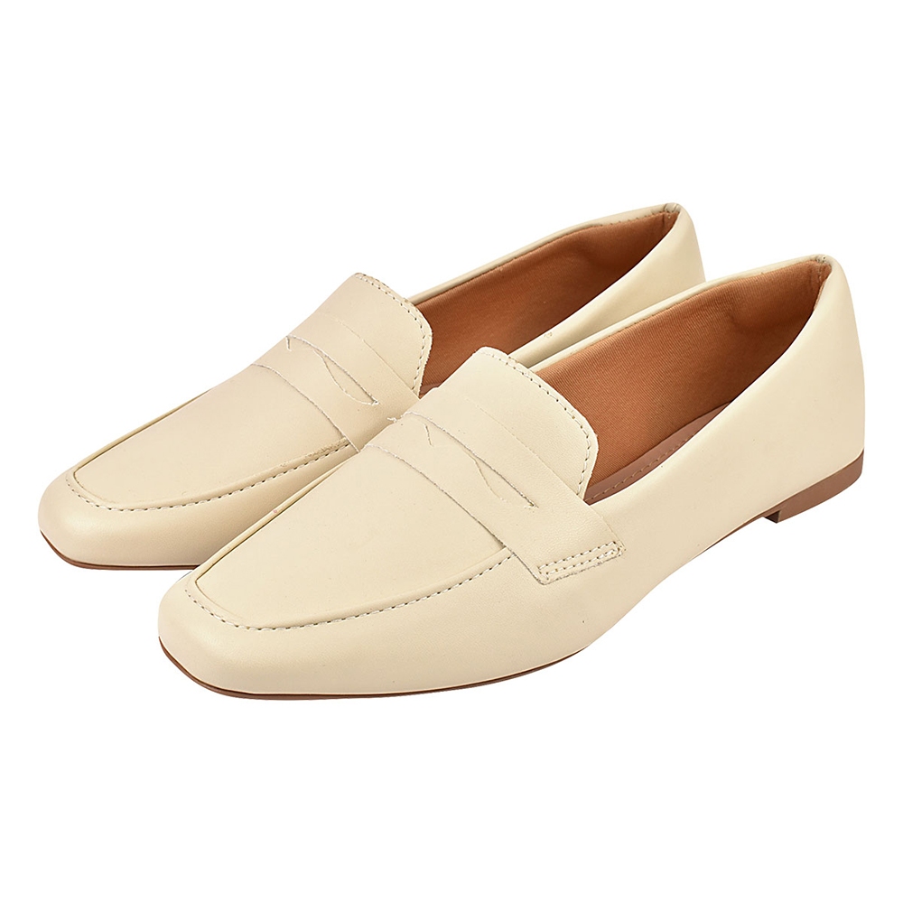 Sapato Mocassim Feminino Donatella Shoes Bico Quadrado Oxford Clássico Social