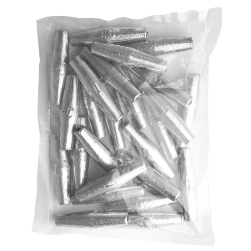 Chumbada Chumbo para Pesca Pacote 1 Kg Tarrafa (A Escolher Numeração)