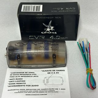 Conversor Rca Com Filtro Anti-ruídos Corzus Cvr 4.0 Rmt em Oferta na Shopee