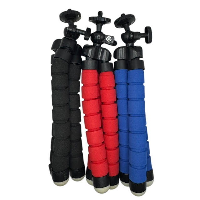 Tripé para celular TP01 de mesa para selfie video chamada portatil 25cm Resistente c/ Angulação
