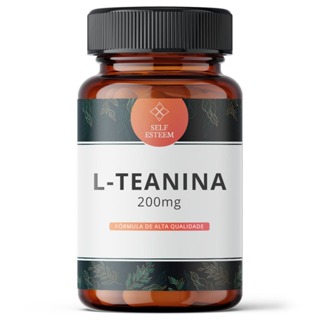 L Teanina 200mg L-Theanine ORIGINAL em Oferta na Shopee