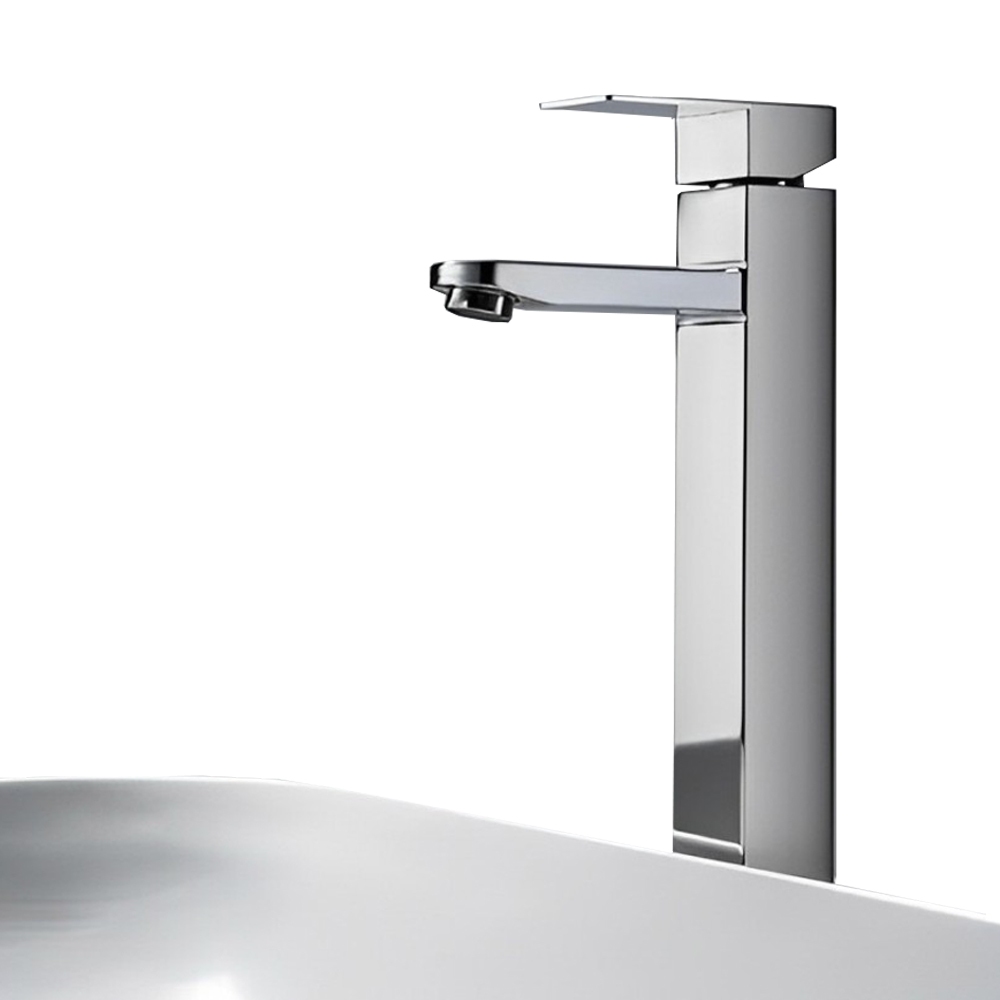 Torneira Gourmet Bica Alta Banheiro Cuba de Sobrepor Luxo Monocomando