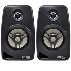Par Caixa De Som Acustica Com Suporte Som Ambiente 55w Orion