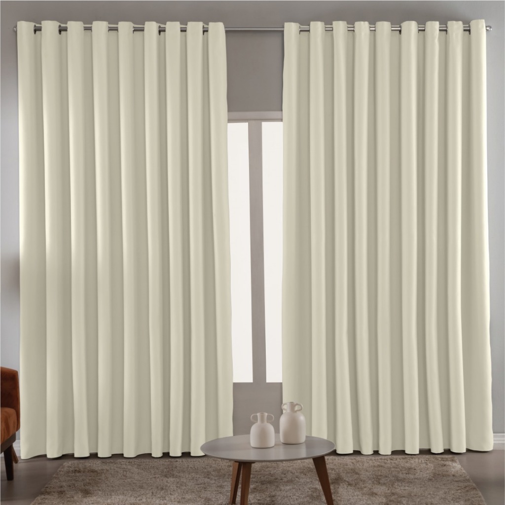 Cortina Blackout Em Tecido 4,00x2,50 Corta Luz