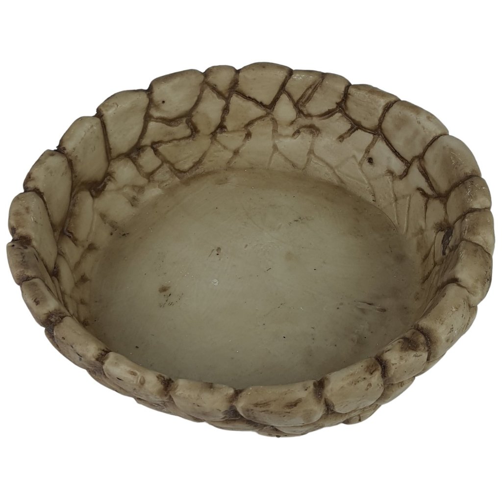 Bacia Para Fonte Cascata De Água Em Resina Decoração 19cm 24cm e 27cm em Oferta na Shopee