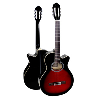 Violão Giannini Elétrico Mini Jumbo Gnf1d Ceq Nylon em Oferta na Shopee