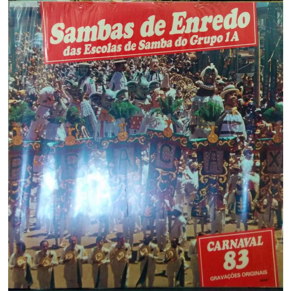 Lp Disco Vinil Sambas Enredos Rio Janeiro Grupo 1 A 1983