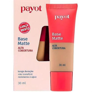 Base Matte Alta Cobertura Payot 30ml em Oferta na Shopee