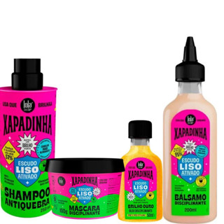 Kit Lola Cosmetics Xapadinha Shampoo 250g + Máscara 100g + Òleo 50ml + Bálsamo 200ml em Oferta na Shopee