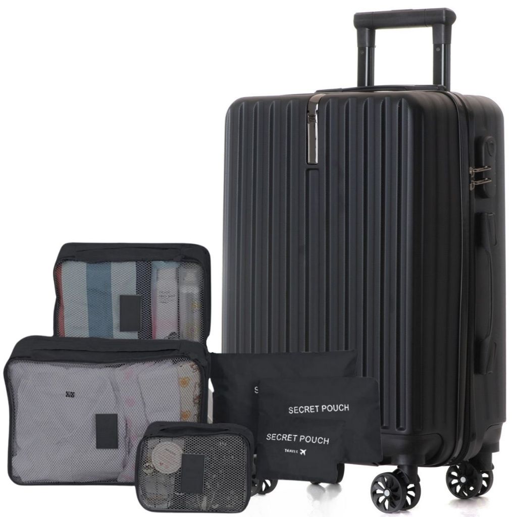 Kit Mala De Viagem 10kg De Bordo Bolsa Viagem Organizador Necessaire Kit