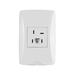 Tomada Telefone Telebras RJ11 Petra MecTronic em Oferta na Shopee