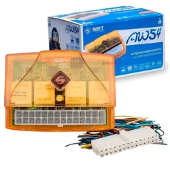 Módulo Subida E Descida De Vidro Elétrico Soft Aw54 4 Portas