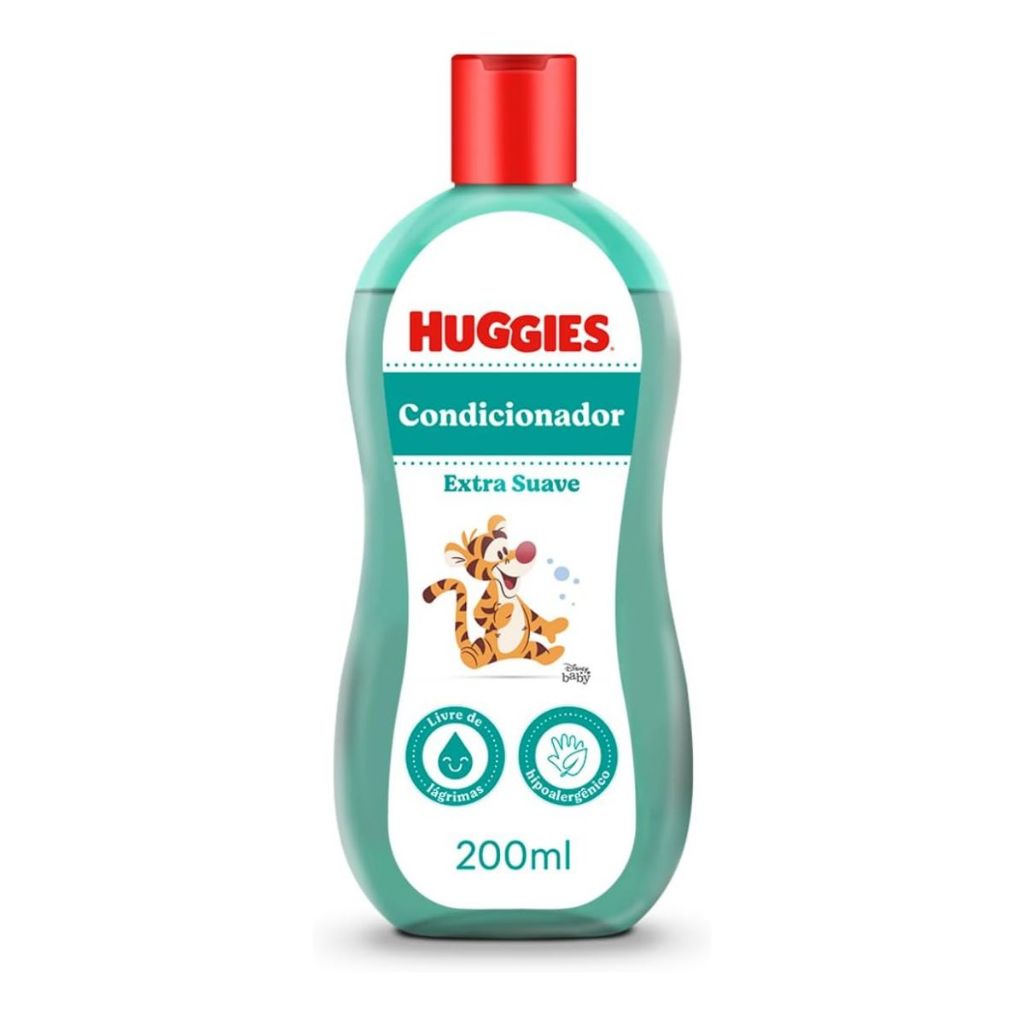 Condicionador Infantil Huggies Extra Suave 200ml em Oferta na Shopee