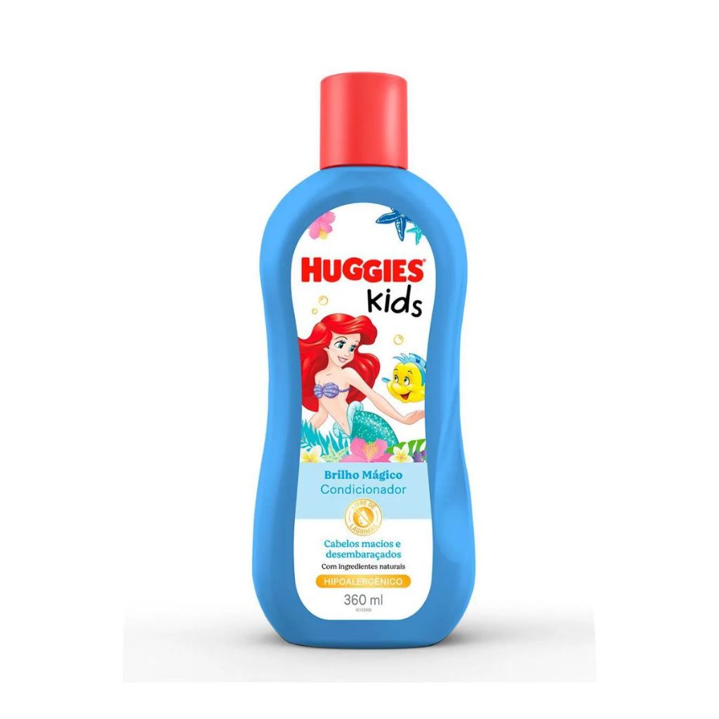 Creme Para Pentear Infantil Huggies Encanto Cachinhos Poderosos 360ml em Oferta na Shopee