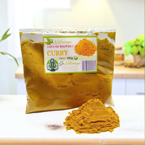 Curry em Pó 100g - Sr Natureza Produtos Naturais