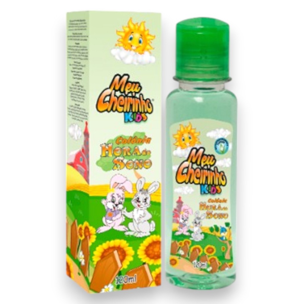 Colónia Infantil Meu Cheirinho Verde Hora do Sono 120ml Kids Deo Perfume