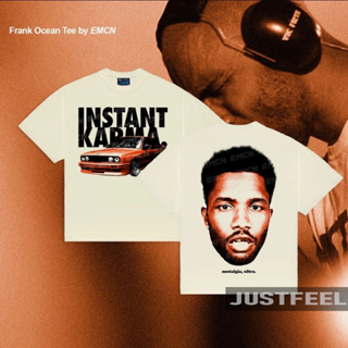 Camiseta T-shirt Unissex Algodão Instant Karma Frank Ocean em Oferta na Shopee