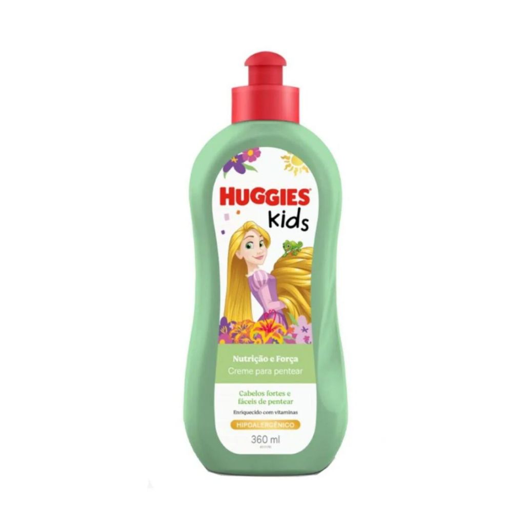 Creme Para Pentear Inf Huggies Enrolados Nutrição E Força 360ml em Oferta na Shopee