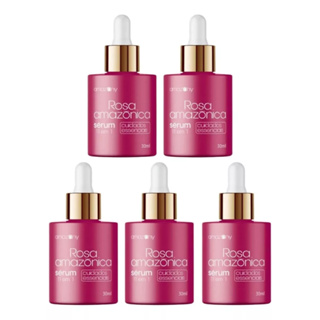 Kit Com 5 Unidades Do Serum Rosa Amazônica Mosqueta 11 Em 1 em Oferta na Shopee