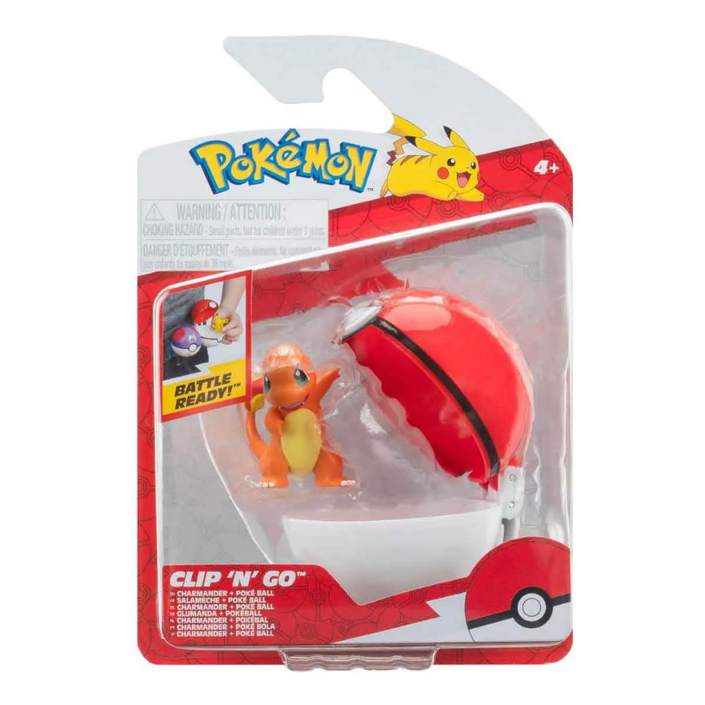 Bonecos Miniaturas Pokémons com Pokébolas - Sunny Brinquedos