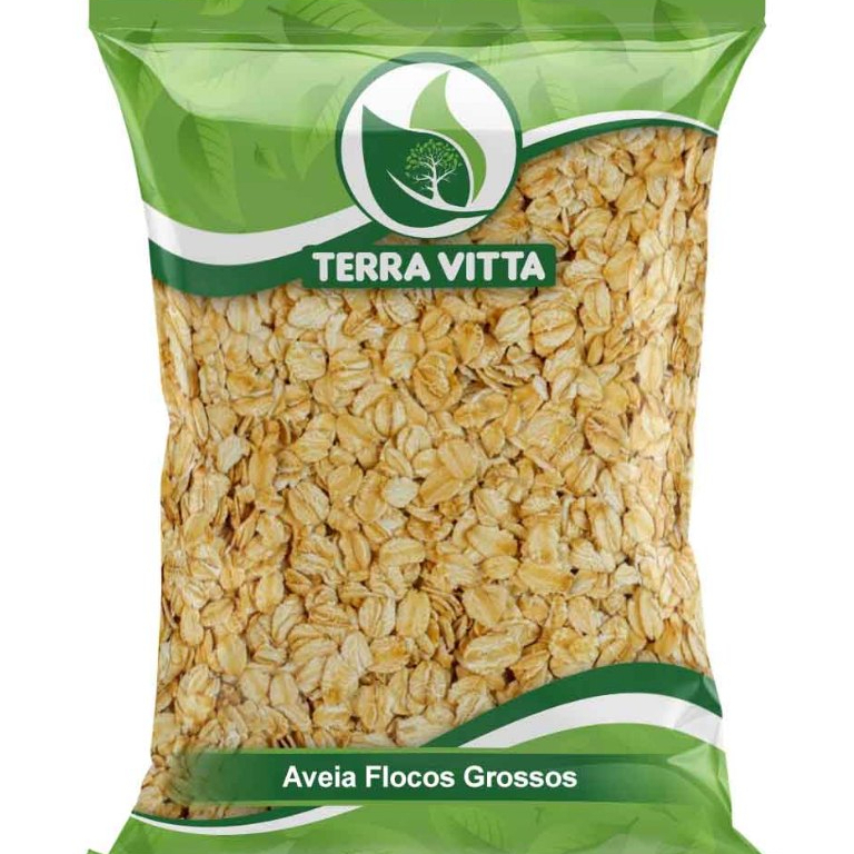 Aveia Flocos Grosso 3Kg - Food & Beverages