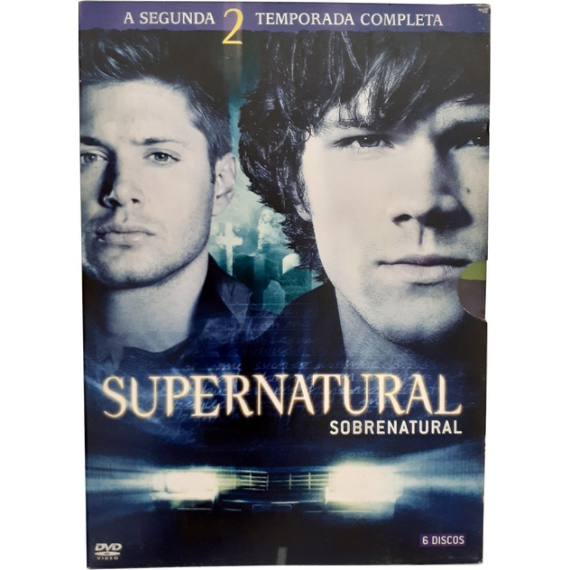 Box DVD Supernatural 2ª Temporada (6 discos)