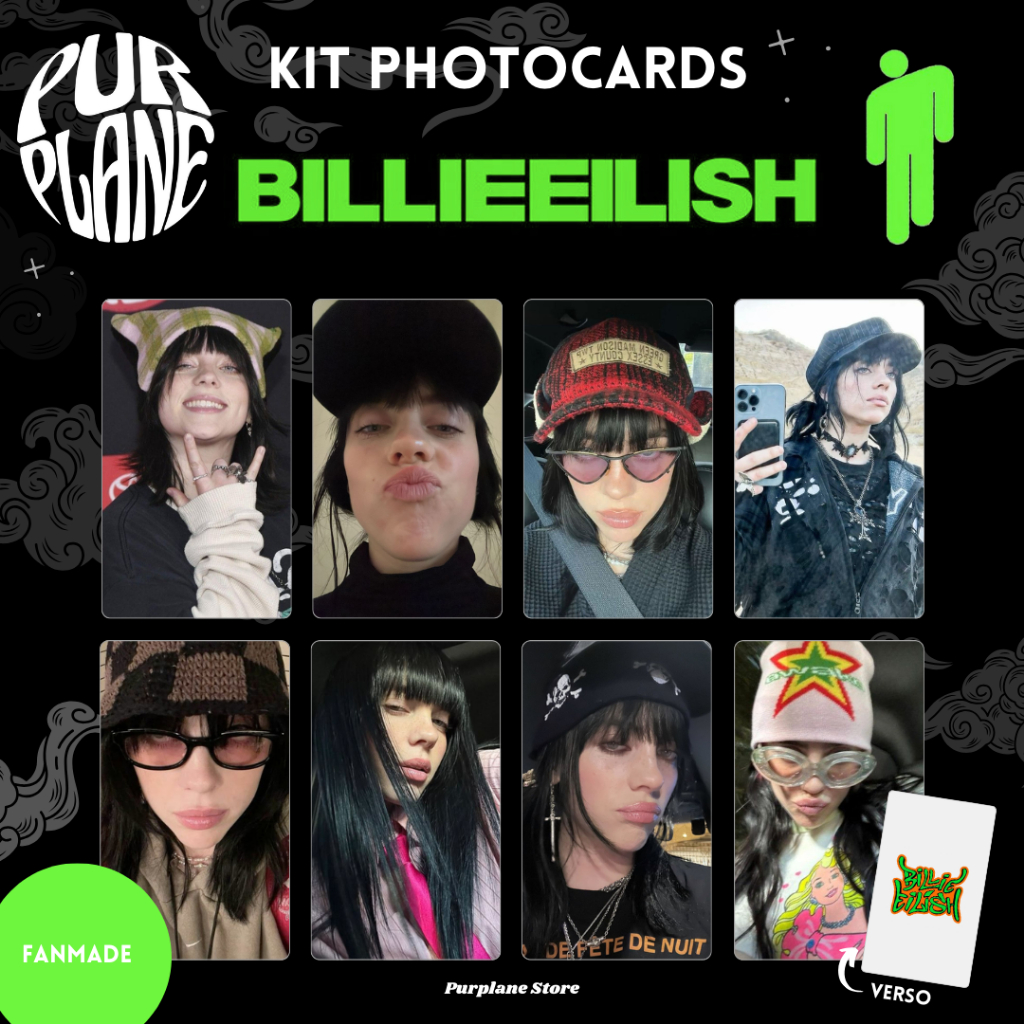 Billie Eilish Photocards Pop Fanmade
