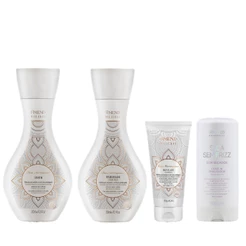 Amend KIT Millenar Óleos Marroquinos Sh + Cond + Balm + Seca Sem Frizz 180ml